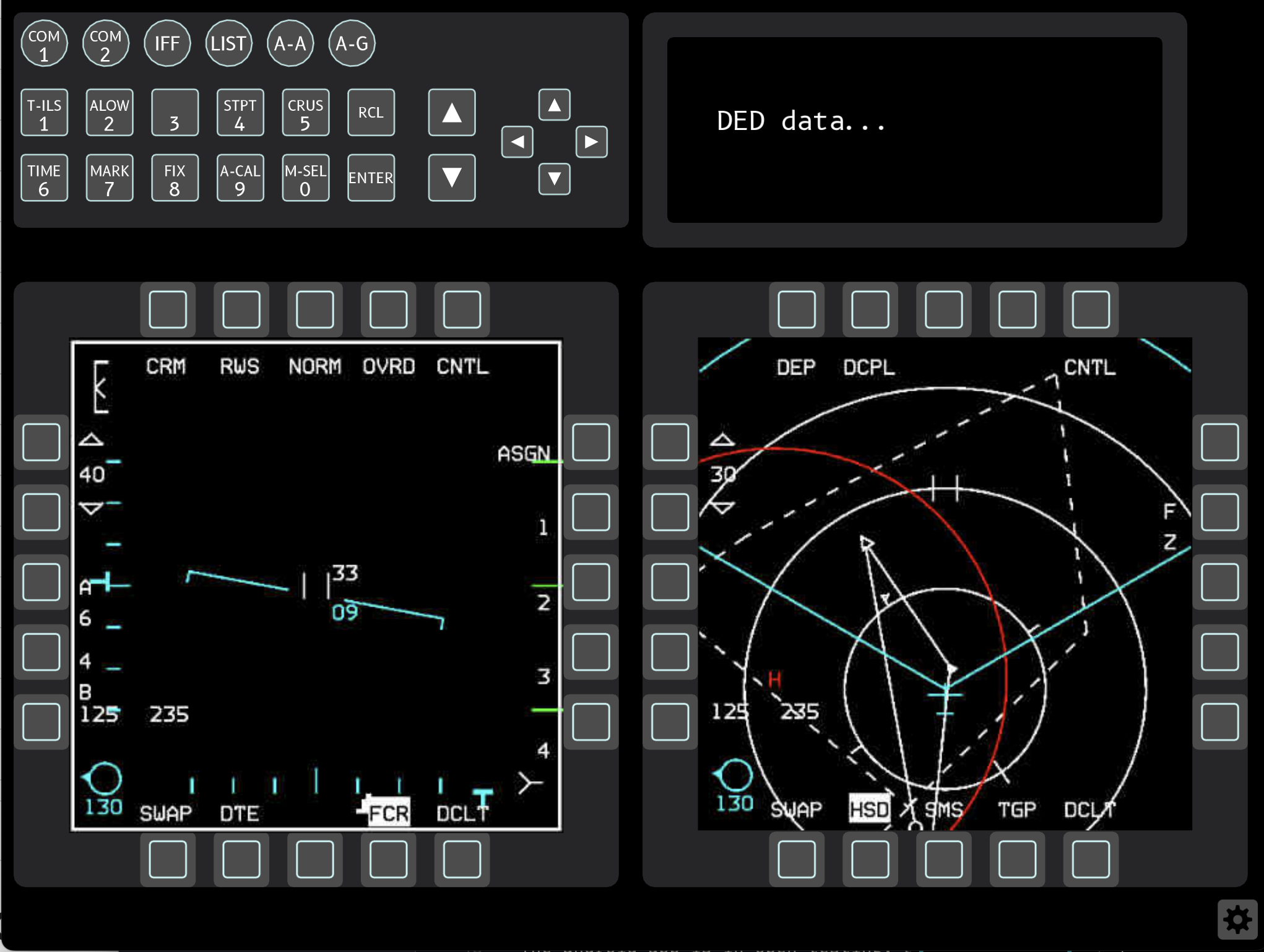 Screenshot showing the consolidated layout